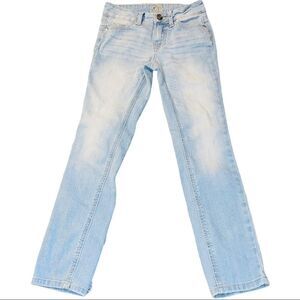 Justice Light Wash Skinny Jeans Girls Size‎ 8 slim